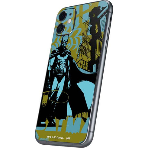 DC Comics Batman Poster Abstract iPhone 11 Skin
